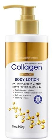 Collagen Body Lotion, Collagen Cream Skin Care Face Lotion & Body Milk, Skin Firming Moisturizer Anti Aging Face Lotion & Skin Tightening Body Moisturizers Lifts, Firms, & Tightens