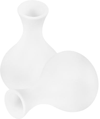 BESTonZON Petite Composition Blanche De Style Décoration De Mariage Pot À Thé Et À Sucre