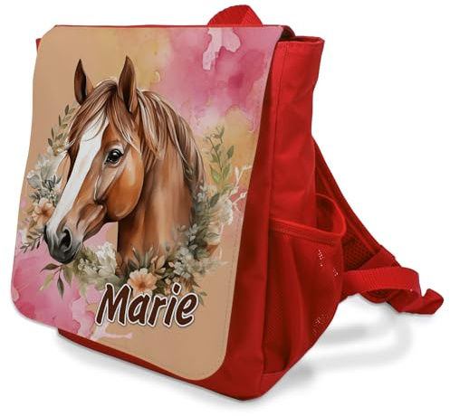 Unikatolo Kinder-Rucksack mit Name - Personalisierter Kindergartenrucksack - Kita-Tasche - Bedruckt