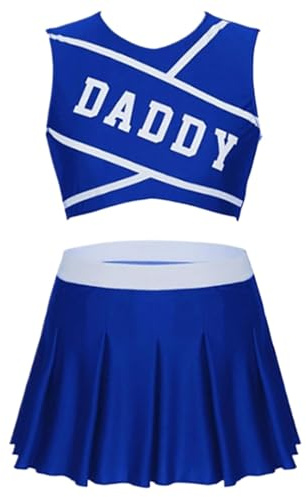 Cheerleader-Kostüm Für Damen Komfortable Cheer-Uniform