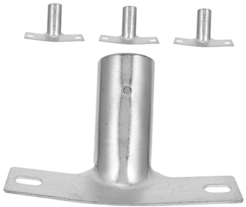 COLLBATH Enhanced Cleaning Efficiency Broom Extension Pole Adapter Metal Pole Adapter for Broom Handle Bracket