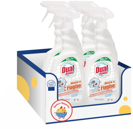 Spray antimuffa per fughe e pareti – azione igienizzante profonda – 500ml – Variazioni 4/8/12 Pezzi (4)