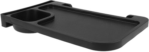 Toyvian Soporte Lateral para Sillas De Camping y Tumbonas Plegables Bandeja Organizadora De Bebidas Portátil Resistente Abs Fácil Instalación Accesorio para Muebles De Patio y Playa