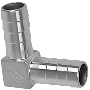 Slangkopplingar, Slangkoppling T-koppling Y-koppling 3/4-vägs 304 rostfritt stålkoppling 4-19mm flera typer(12mm,L Type)