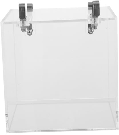 WEKAMOS Vogel Badebox aus Hochwertigem Kompakt und Multifunktional Geeignet für Wellensittiche und Kleine Papageien Stresslindernd und Leicht zu Reinigen für Käfig und Zuhause