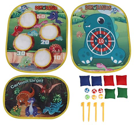 Cygmophing 2 en 1 Bean Bag Lanzamiento de Objetivo Juego de Juegos para Niños Diana Juguete Bolsa de Arena Juego de Playa al Aire Libre Juguete