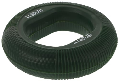 ABOOFAN Appareil D'entraînement en Silicone Vert pour Renforcement des Doigts et Rééducation, Anneau de Préhension Souple pour Musculation des Mains des Bras