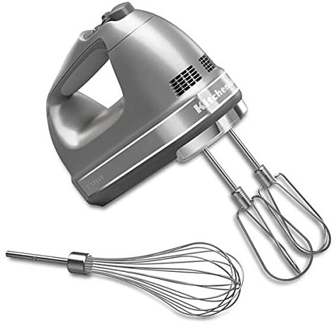 KitchenAid Hand Mixer 7 Speed Contour Silver 5KHM7210BCU