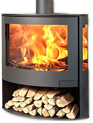 EEK A 3-Scheiben-Design-Kaminofen Panadero IRIS EcoDesign + EXT. Zuluft - 7,8kW