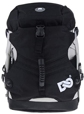 Tubayia Rollschuhe Rucksack Inline Skates Aufbewahrungstasche Schultertasche für Kinder und Erwachsene (Schwarz)