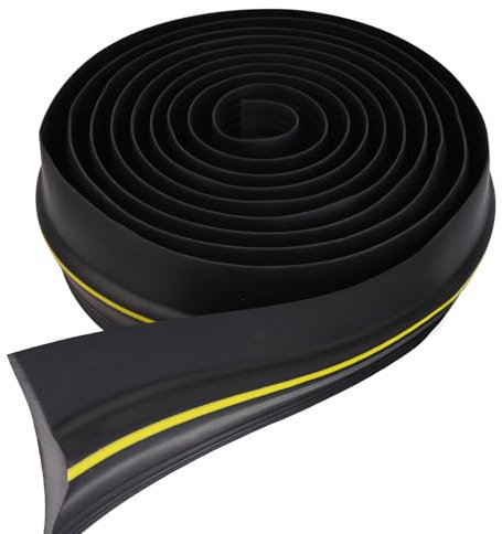 FIFIBANG 4.8M Puerta de Garaje Umbral de Sellado de Goma para Puerta de Garaje del Piso