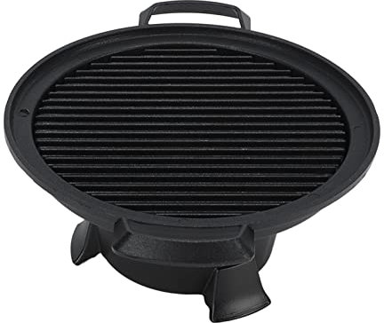 Alomejor Lebensmittelechtes Material, Druckguss-Aluminium, Geeignet für 1–2 Personen, Picknick Im Freien, Camping, Holzkohle