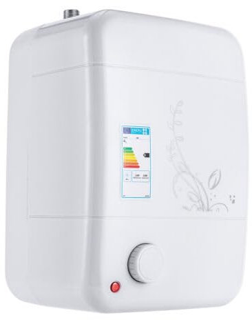 1500W Druckloser Kleinspeicher, Untertischboiler 8 Liter, Thermostop-Funktion, Kleinspeicher Niederdruck mit Stecker, Elektrischer Wassererhitzer