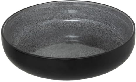 Secret de Gourmet - Lot de 6 Assiettes Creuses Diane 21cm Gris Foncé