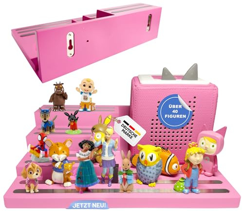 Tonie Regal stehend or hängend ü 40 Figuren TonieBox 2 Regal Tonies Regal XXL Toniebox Regal für tonies Figuren Tonie Regal Mädchen Tonie Shelf Tonies Storage tonie figuren regal toni aufbewahrung