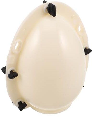 jojofuny Moule à Chocolat D'œuf 20 Cm en Plastique Moule à Œufs de Pâques Creux Jeu de Société Œuf Doré Cassable DIY pour Décorations et Fêtes