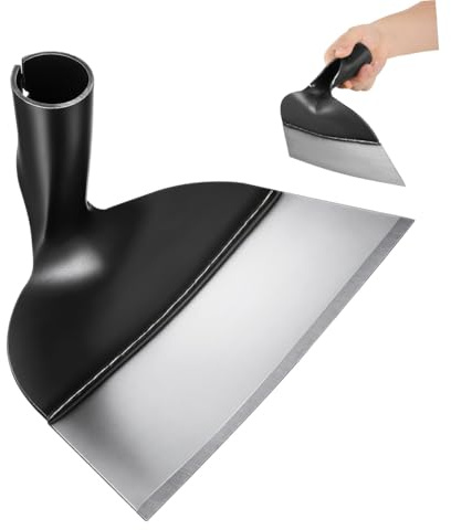 Operitacx Attrezzo da Giardinaggio Manuale per Diserbo e Sarchiatura, in Acciaio al Manganese 23,5 Cm senza Manico, Utensile per Orto, Vivai e Cura del Paesaggio