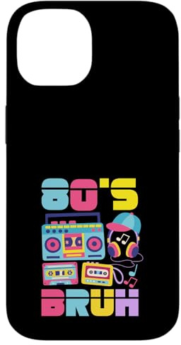 Vintage Retour aux années 80 Retro Boombox 80's Bruh Coque pour iPhone 14