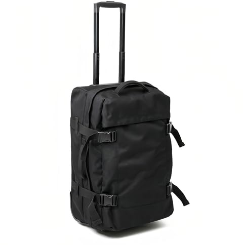 Arxus Reisetasche mit Rollen 24 Zoll Trolley Handgepäck Tasche Herren Damen | Rollreisetasche mit Laptopfach Teleskopgriff 2 Rollen Luggage für Overnight Weekender Reise