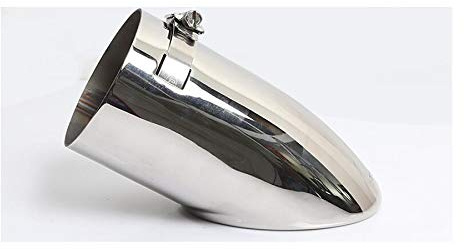 1pcs Silver Stainless Steel Exhaust Tail Rear Muffler Tip Tailpipe Trim For Ford Focus Hatchback 2010 20112 012 2013 2014 2015 2016 2017 2018 2019 2020 2021 2022 2023 2024