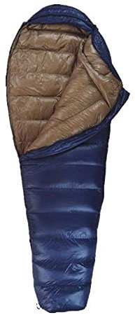 SlimpleStudio Schlafsack Winter Daunenschlafsäcke Mama 400g 600g 800g 1000g Duck Down Warmhalten Ultralight Outdoor-Camping-Trip Klettern Euipment-Gelb Marine blue600g (Color : Navy Blue Khaki 600g)