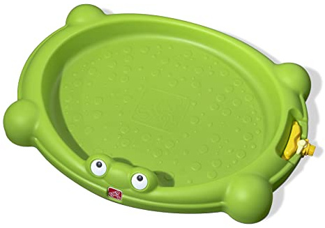 Step2 Water Bug Splash Pad, Kids Water Table & Sand Activity Sensory Playset, Sprinkler & Pool, Summer Outdoor Toys, for Toddlers 1.5+ Years Old