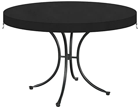 VANSHEIM Garden Table Top Covers Furniture Cover for Patio Coffee Side Oxford Fabric Ø122x10cm, VSH38-43