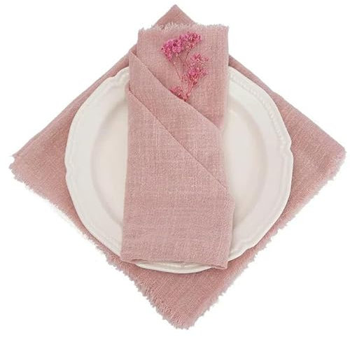 100 Stück 32 x 32 cm grüne Gaze-Baumwoll-Servietten, wiederverwendbar, Geschirrtuch, Hochzeit, Party, Tischdekoration, Retro-Servietten, Hochzeits-Servietten