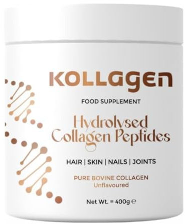 Millidose Collagen Powder – Pure Bovine Hydrolysed Collagen Peptides Powder – Non-GMO and No Additives – High-Protein Supplement for Joint Support, Hair, Skin, Nails with Amino Acids – 400g