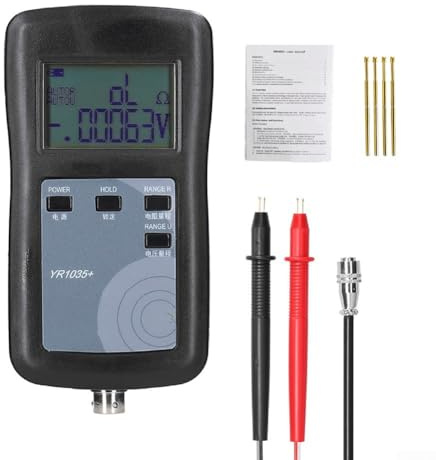 Oniissy YR1035 Battery Internal Resistance Test Meter Precision/Battery Voltage Tester,Digital Multimeter Voltmeter Battery Voltage Multi Tester