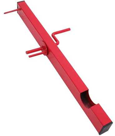 Gadpiparty Manual Truck Bundling Strap Winder with Red Handle Heavy-duty Cargo Belt Winding Tool for Truck Accessories and Strap Securing for Freight Transport