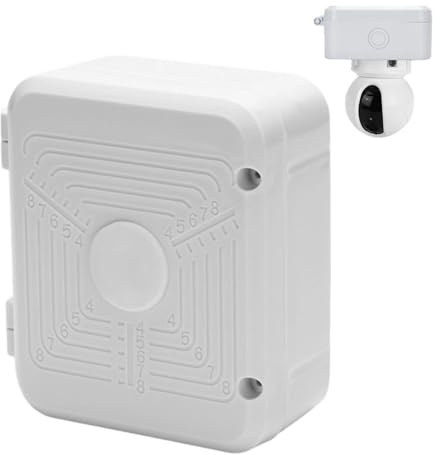 xowwyue Electrical Junction Box | Waterproof Socket Cover - Outdoor Junction Box | for Lighting Electronics Network RV Security Industrial Equipment Pump Fence Heater