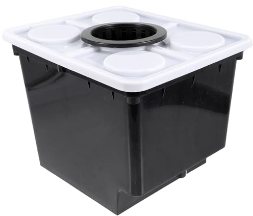 DECHOUS Seau Hydroponique de Culture sans Sol pour Plantes Bac de Jardin Potager Balcon Support Pratique pour Légumes et Fleurs Installation Simple