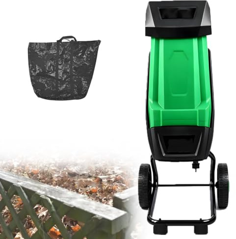 QuinteZhenTially 2400w Biotrituratore Elettrico con Doppie Lame 20mCable