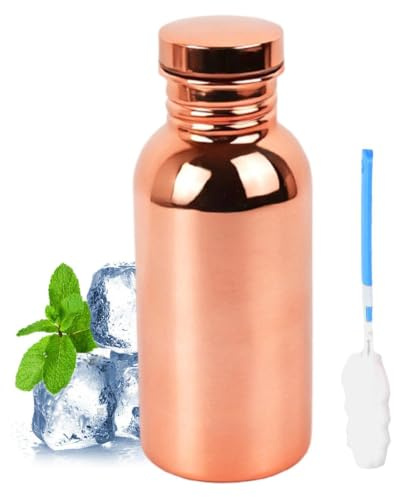 Botella Agua Gimnasio 500ml Acero Inoxidable Portátil Recipiente Ciclismo