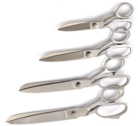 4er Set Schneiderschere Stoffschere Nähen Textil Kleidung Haushalt Schere NATRA