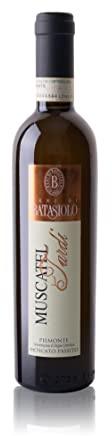 Batasiolo Piemonte DOC Moscato Passito Muscatel Tardì 2017, Vino Bianco Fermo Passito, Vino Dolce da Dessert