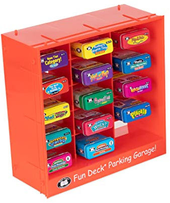 Super Duper Publications | Fun Deck® Parking Garage | Card Deck Storage Organizer Display