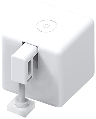 Fingerbot Plus Smart Button Pusher No Wiring Switch Upgrade with Touch Control Fingerbot Bluetooth Long Range for Your Lights, Fans, Coffee Makers, Garage Door,