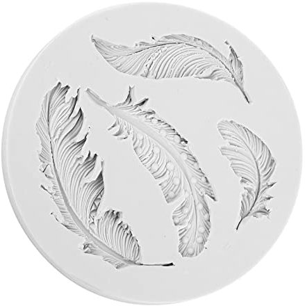 Moule à Gâteau Fondant En Forme De Plume - Bricolage En Silicone En Forme De Plume Fondant Décoration De Gâteau Moule Chocolat Moule Outil Pour Gâteaux Sucre Pâtisseries Chocolat