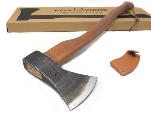 Accetta ascia Fox Sekira in acciaio al carbonio