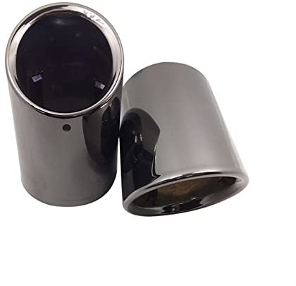 WITTSY 2 Teile/Satz Auto Auspuff Endrohr Einlass 88mm Edelstahl Schalldämpfer Schwanz Kehle Dekoration Zubehör Für A&UDI A5