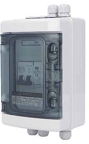 40A DC 000V Photovoltaik-Trennschalter IP65 mit Verteilerkasten mit DC-Leistungsschalter für Panel-Box, PV-BoxPV-Box IP65 Photovoltaik-Anschlussschalter mit