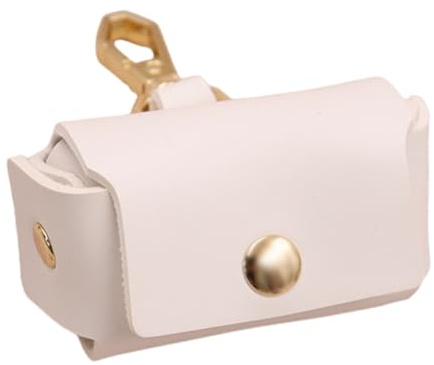 Qsvbeeqj Único PU Cuero Anillos Bolsa Para Propuesta Portátil Miniatura Anillos De Boda Tenedor Con Collar De Perro Característica