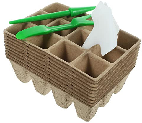 ibasenice Contenitore per Germinazione delle Piante per Vivaio da Giardinaggio per Coltivazione Casa Contenitore per Nutrizione