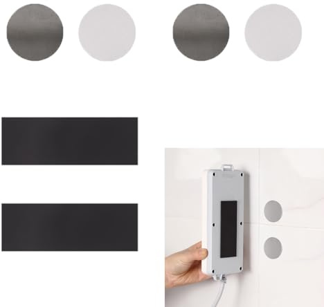 Strong Magnetic Strips with Adhesive Backing+Magnetic Sheets，For Office | Multi-Purpose, Refrigerator, Whiteboard, Tool Organizer, Kitchen, Office, DIY Home Classroom Use