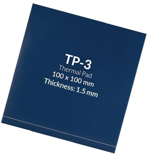 Laikoutd Thermo-Pad, 120 x 20 mm, gute Wärmeleiter, Vibrationsdämpfung und elektrisch isolierendes Pad für verschiedene Anwendungen