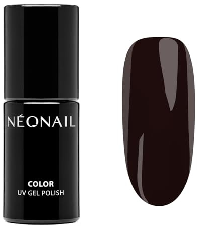 NÉONAIL UV Nagellack 7,2 ml - Braun - Dark Obsidian - NÉONAIL Farben - UV Lack - Gel Nägel - Nageldesign