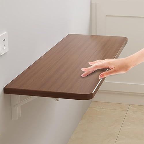 GSKFXJ Mesa Plegable De Pared, Tablero Plegable Flotante Lavandería, Mesa Abatible De Pared De Madera Maciza, Abatible Escritorio para Laptop(100x40cm39x16in)