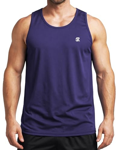 Rane Sports Canotta da Uomo Senza Maniche con Spalle Larghe e Orlo Piatto. Comodo e Traspirante. Ideale per la Palestra, l'allenamento, Lo Sport, Il Tempo Libero e la Vita di Tutti i Giorni.